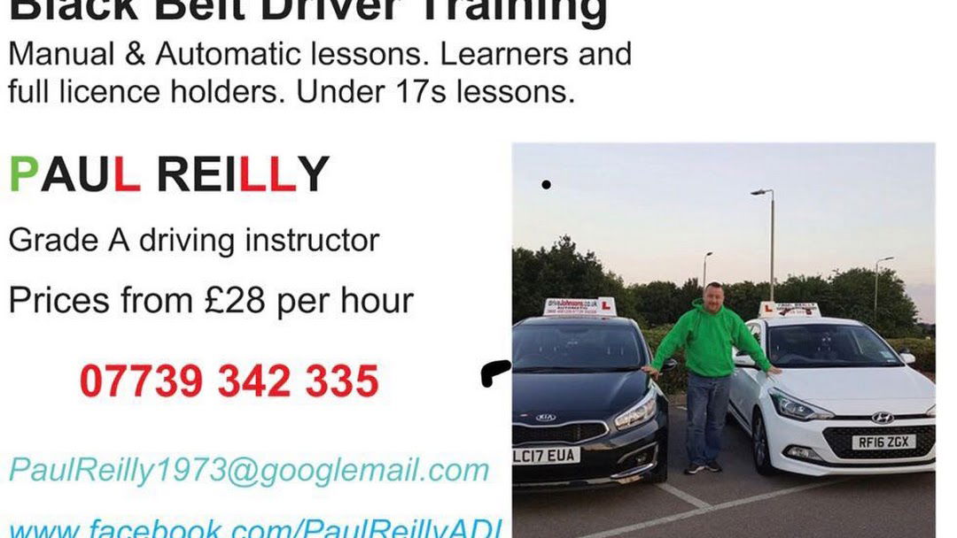 Paul Reilly ADI Driving lessons in Leicester logo