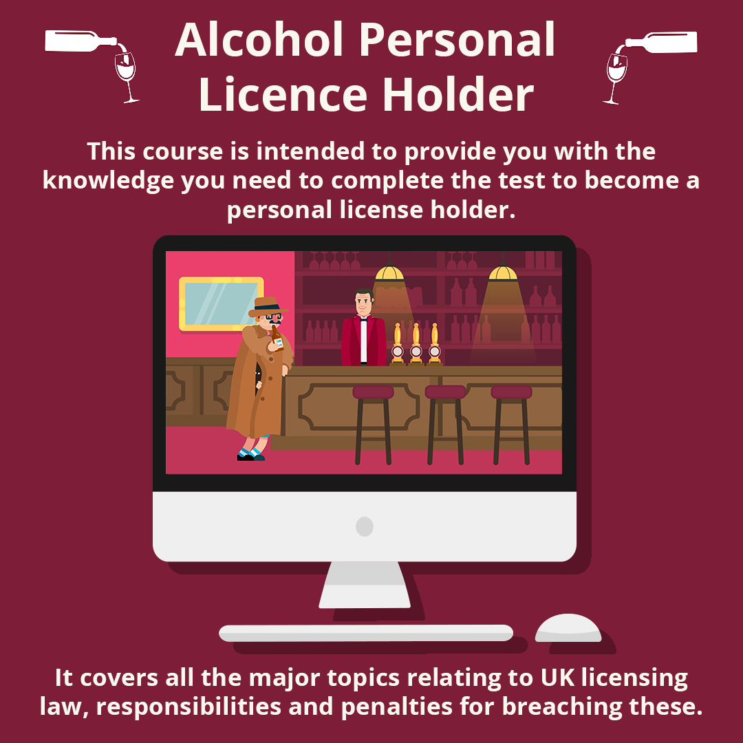 Alcohol Personal Licence Holder 