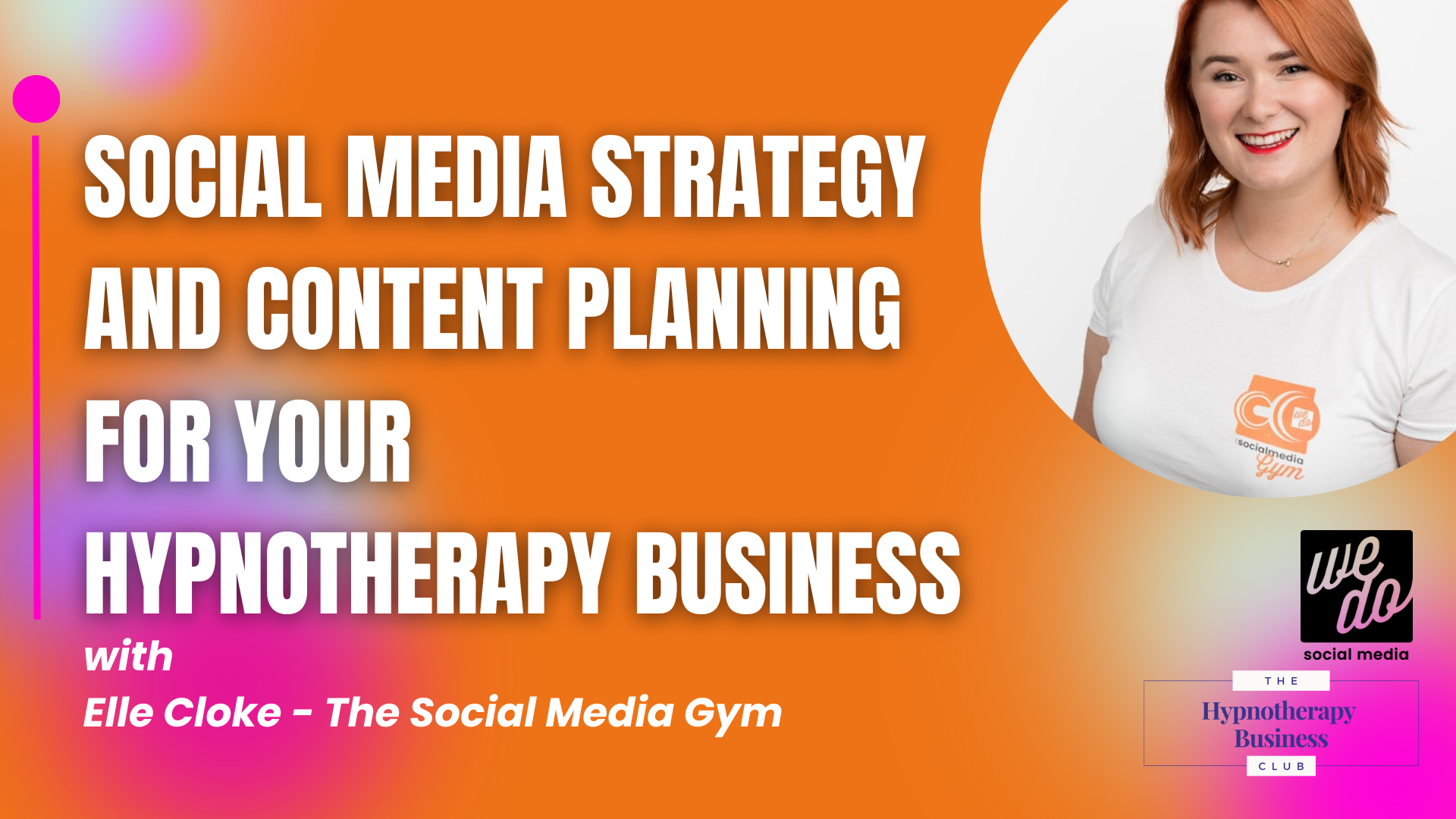 Social Media Strategy and Content Planning for Hypnotherapists