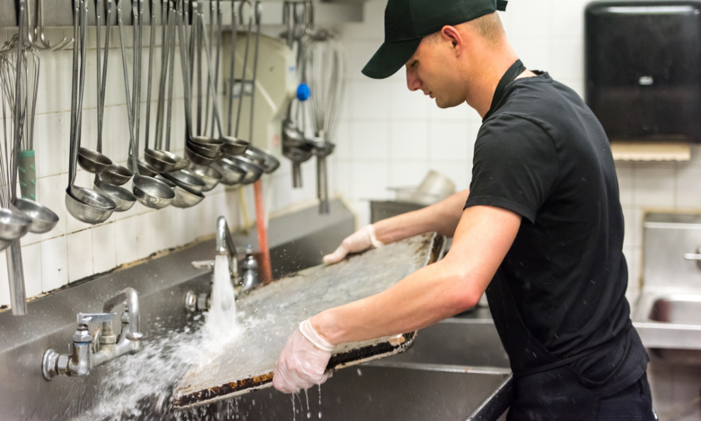 Dishwashing, Waste Management, and Kitchen Cleaning Training