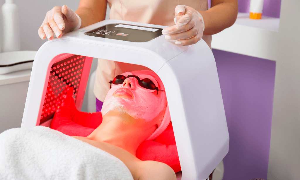 LED Light Therapy for Skin Treatment