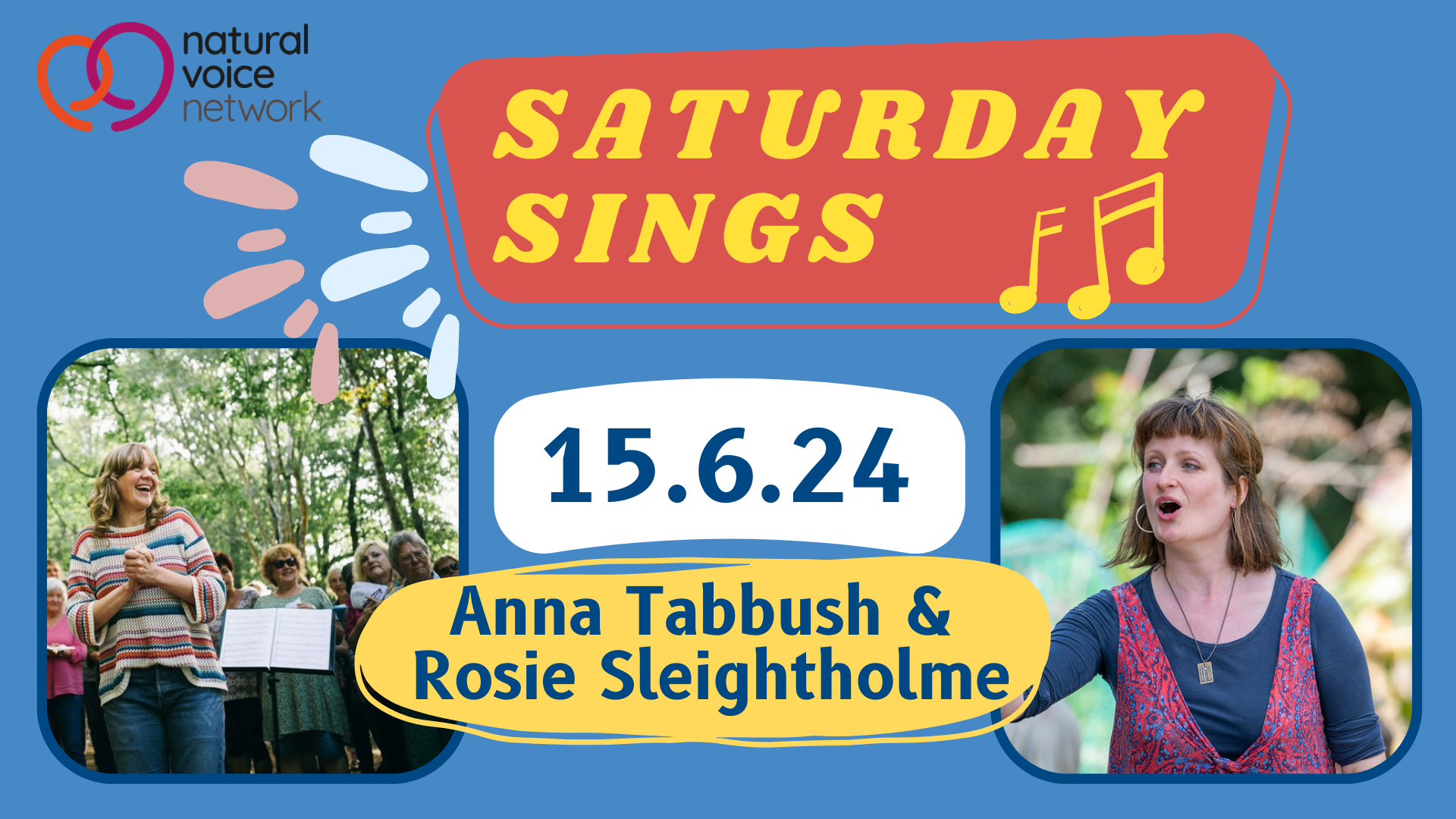 Saturday Sings - Anna Tabbush & Rosie Sleightholme
