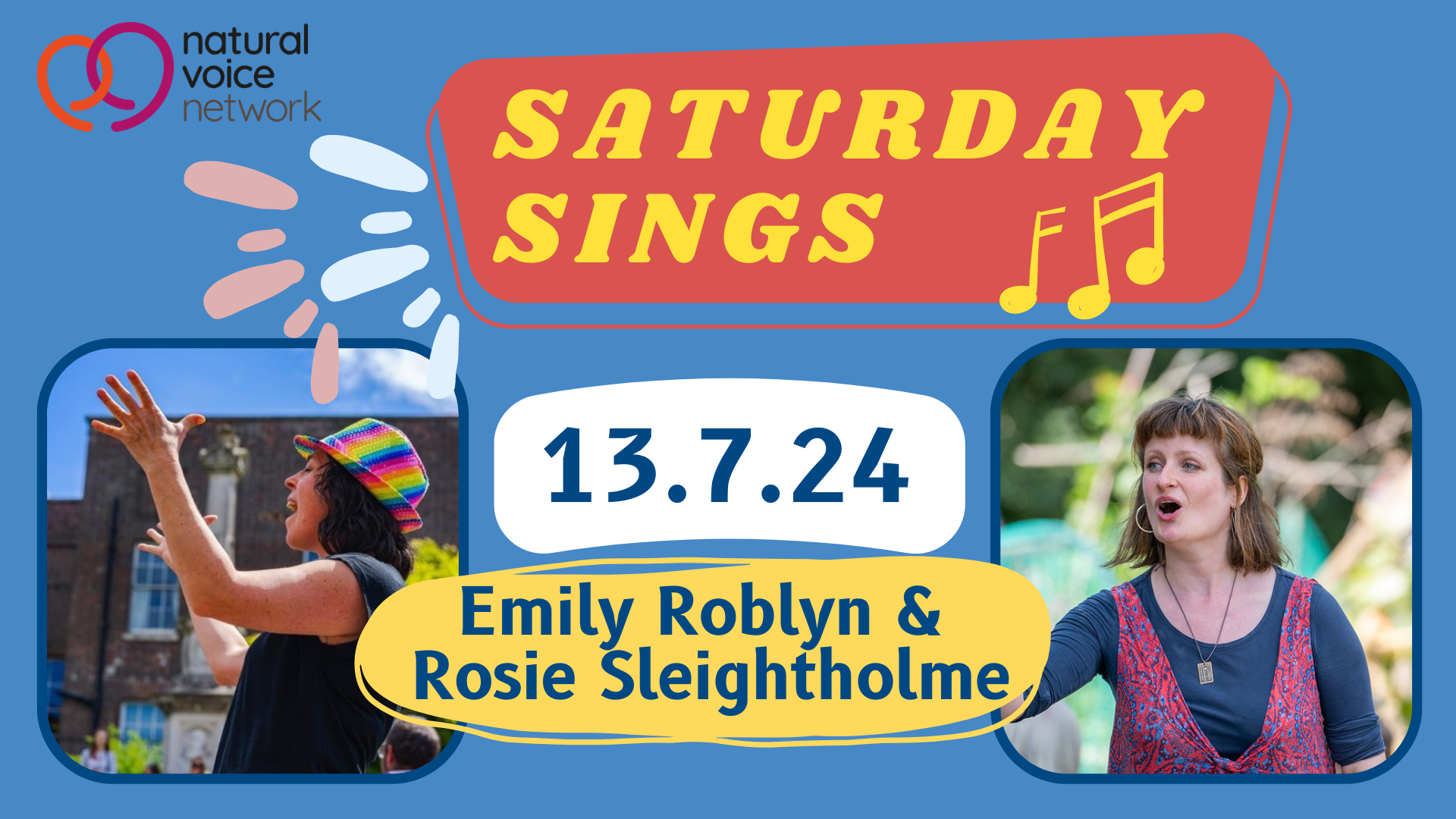 Saturday Sings - Emily Roblyn & Rosie Sleightholme