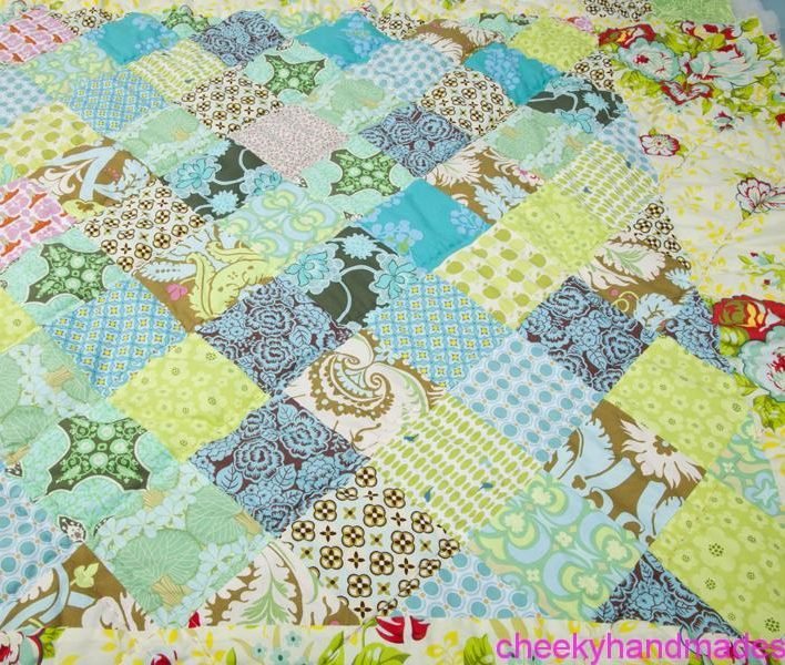 Learn to make a patchwork quilt