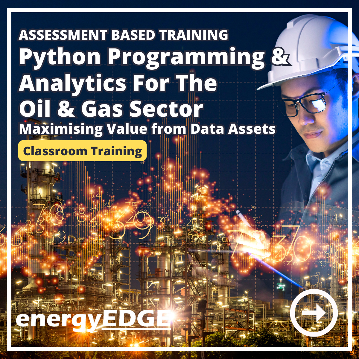 Assessment Based Training – Python Programming & Analytics for the Oil & Gas Sector – Maximising Value from Data Assets