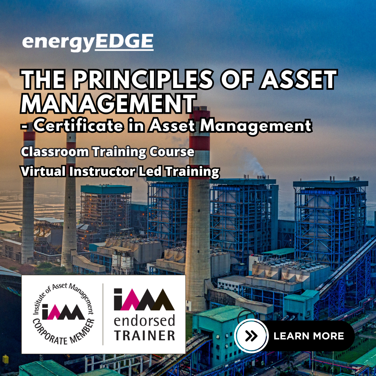 The Principles of Asset Management – IAM Certificate in Asset Management Preparatory Course