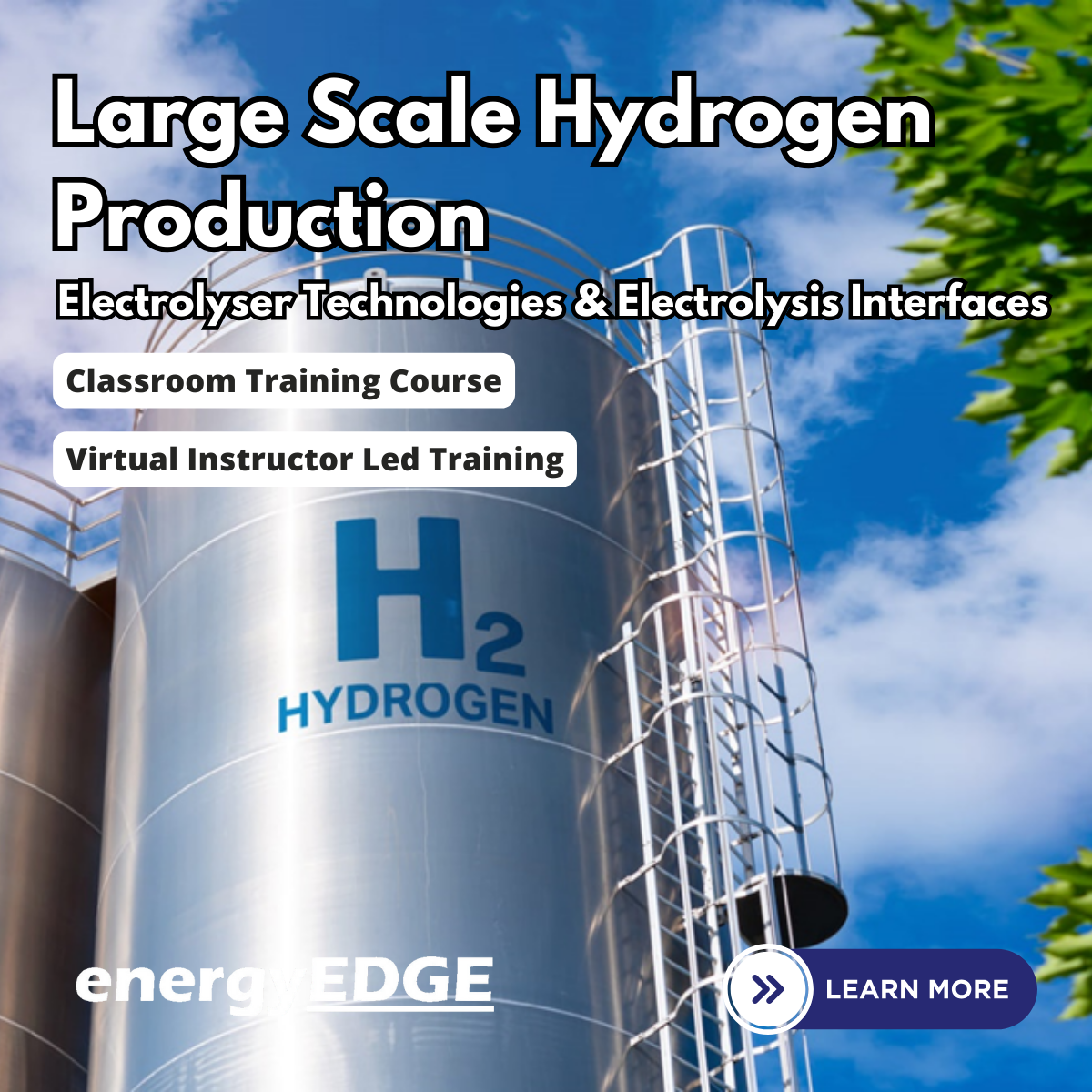 Large Scale Hydrogen Production – Electrolyser Technologies & Electrolysis Interfaces