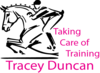 Tracey Duncan Taking Care of Training