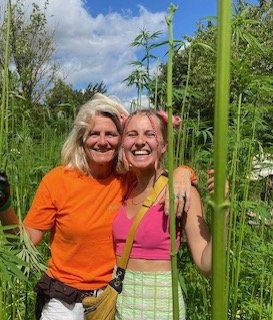 Claire O’Sullivan and Kitty Wilson Brown - Mentoring: How to grow hemp for fibre, with the Contemporary Hempery