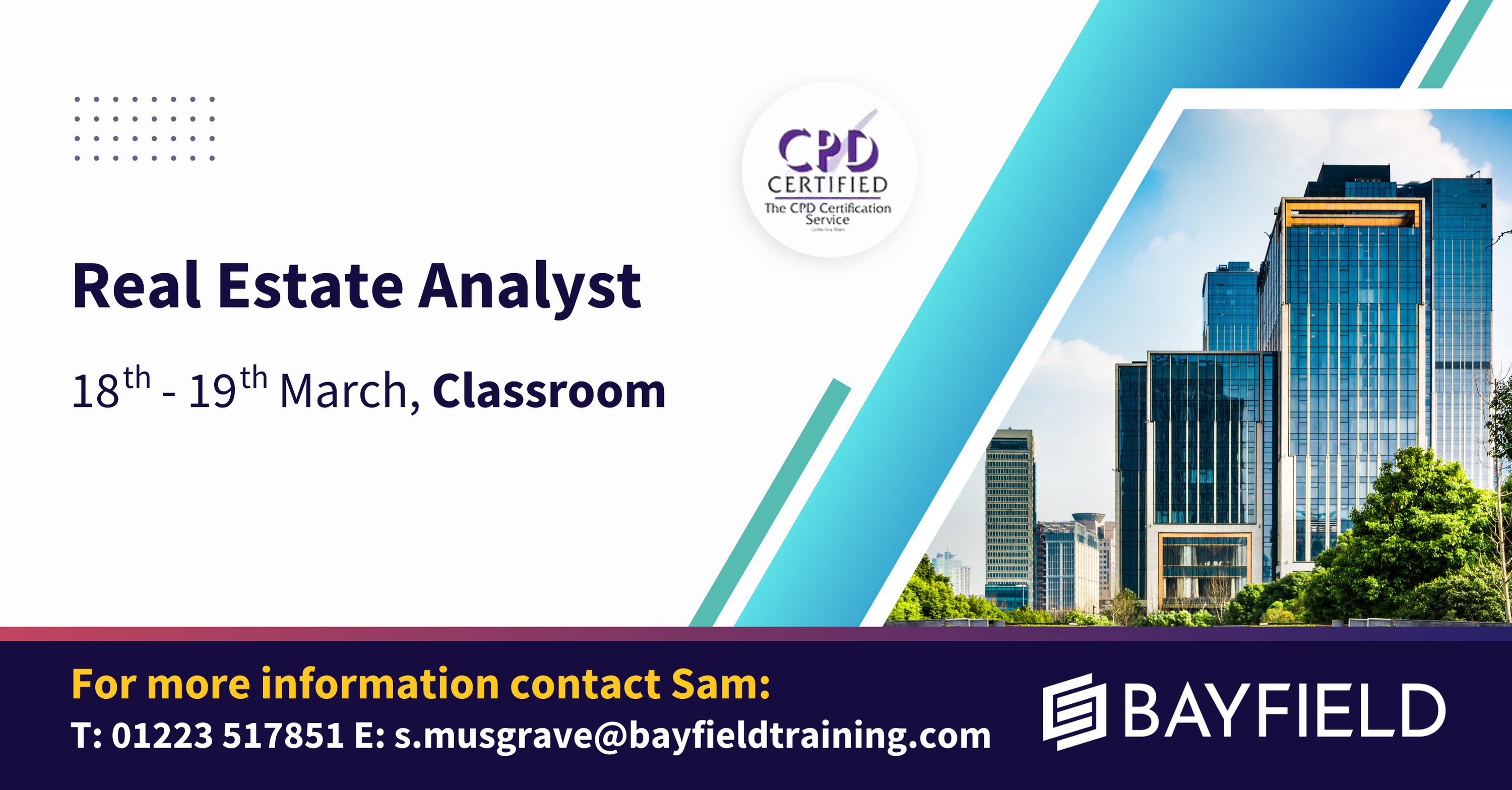 Real Estate Analyst (Investment Cash Flow Modelling in Excel)