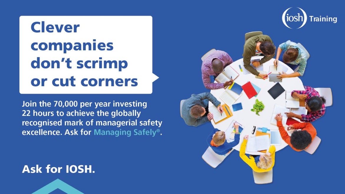 3 day IOSH Managing Safely