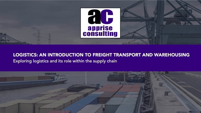 Logistics: an introduction to freight transport and warehousing