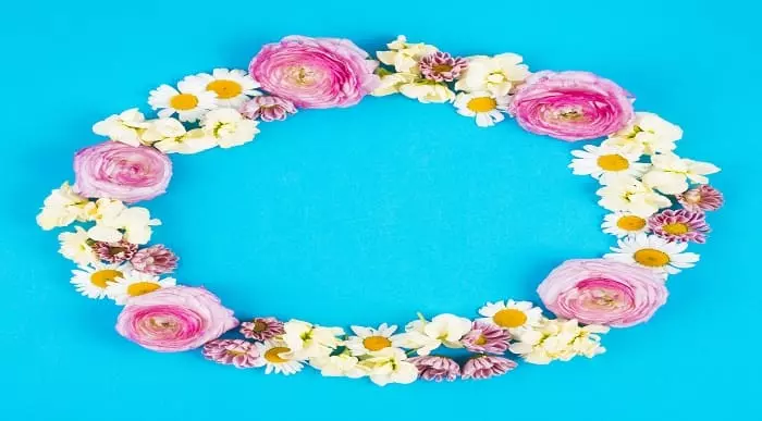 Crochet Floral Wreath