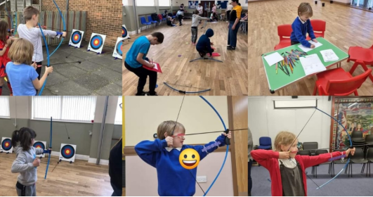 Kids' Archery @ Merryoaks Community Hall 4.45pm Mondays