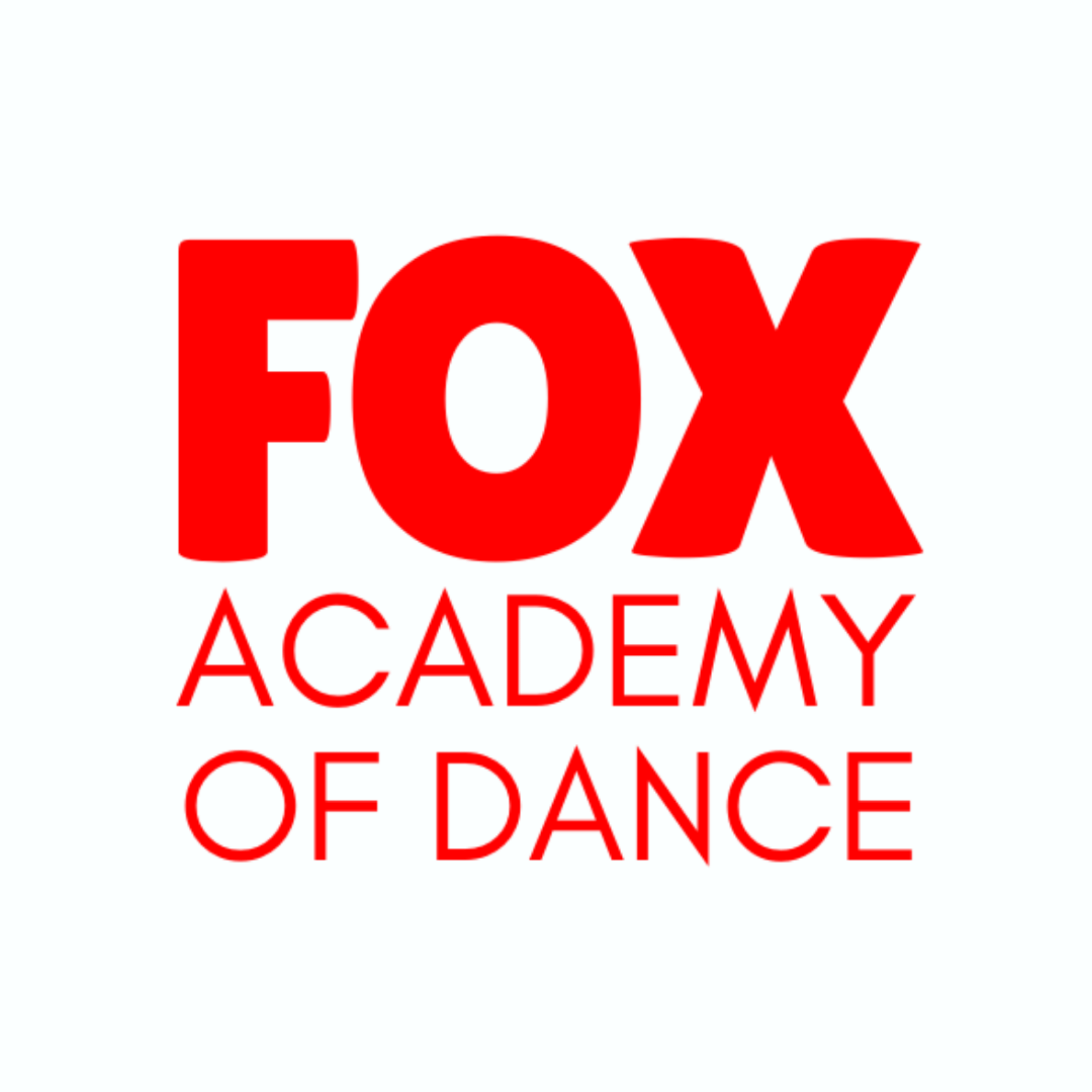 Foxacademyofdance logo