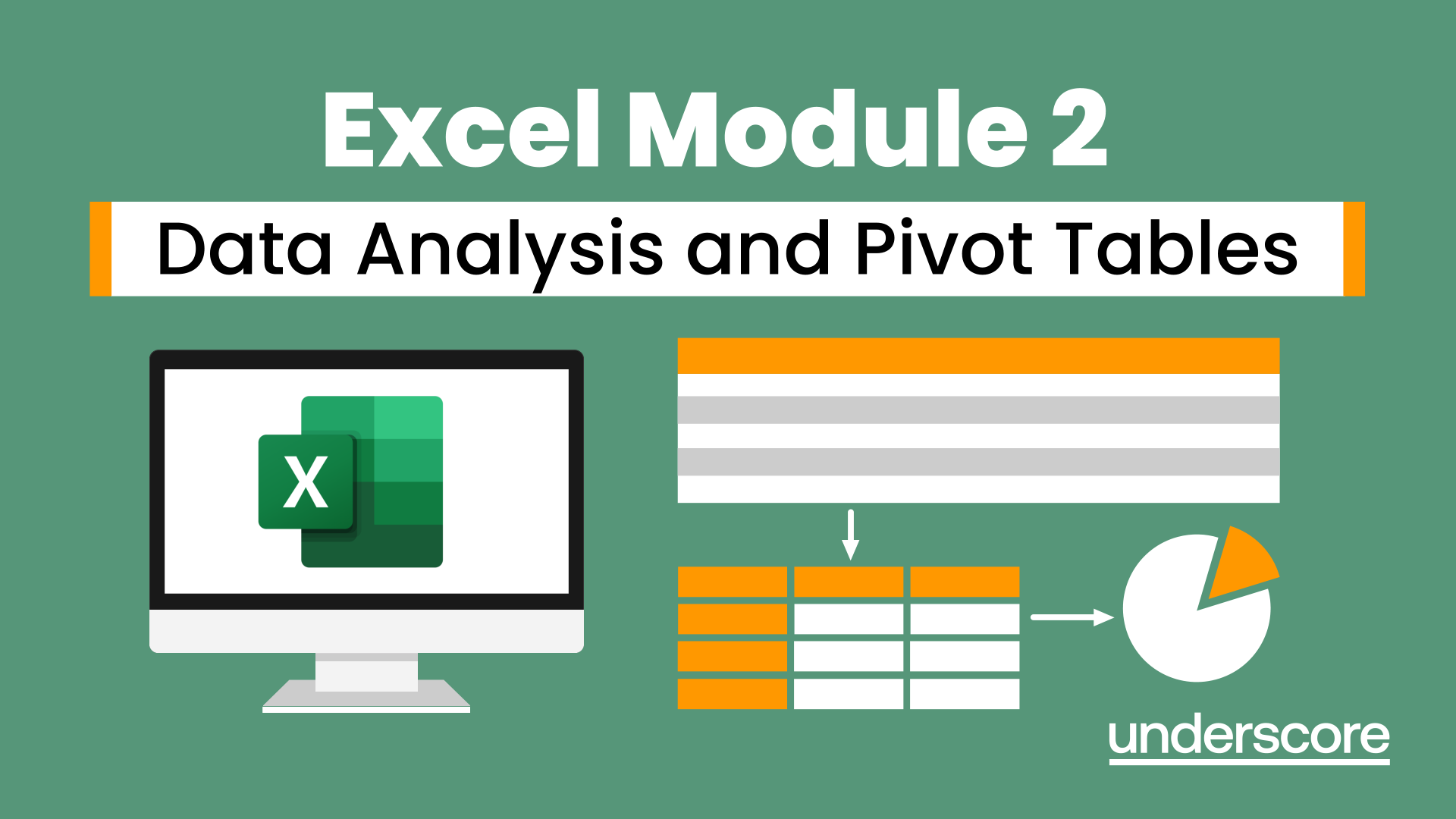 Excel Module 2 - Data Analysis and Pivot Tables