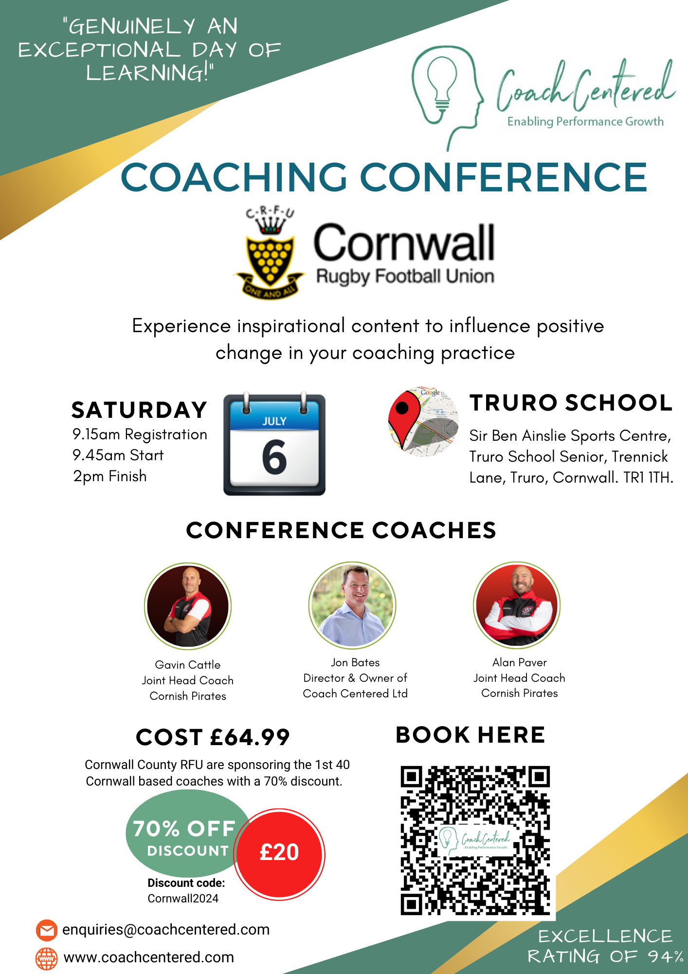 Rugby Union Coaching Conference 