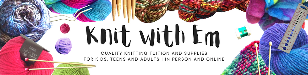 Knit with Em logo