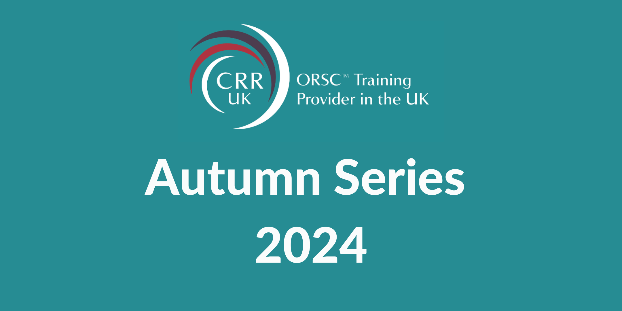 Autumn Series 2024 - Organisation & Relationship Systems Coaching Training