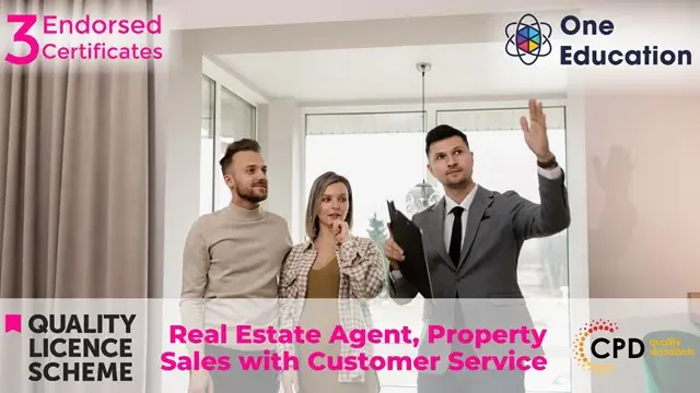 Real Estate Agent, Property Sales with Customer Service Course