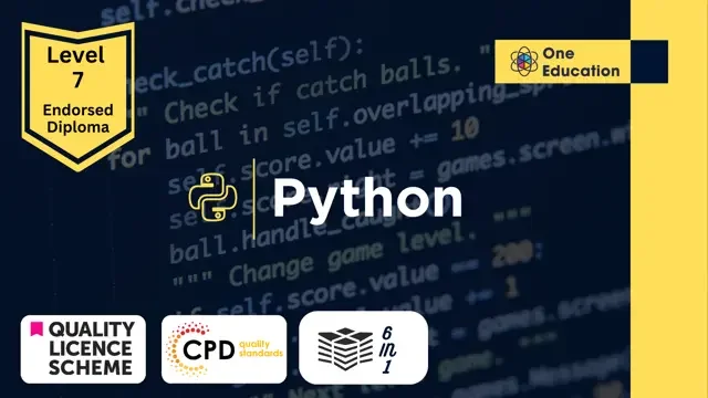 Python Level 7 QLS Endorsed Course