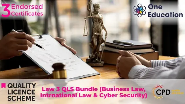 Law 3 QLS Bundle (Business Law, Intrnational Law & Cyber Security)) Course
