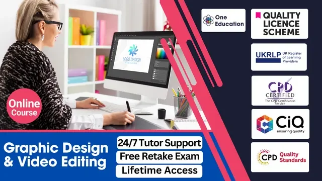 Graphic Design & Video Editing (Adobe Photoshop, Logo Design, Illustrator, Digital Design) Course