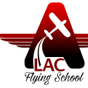 L A C Flying School logo