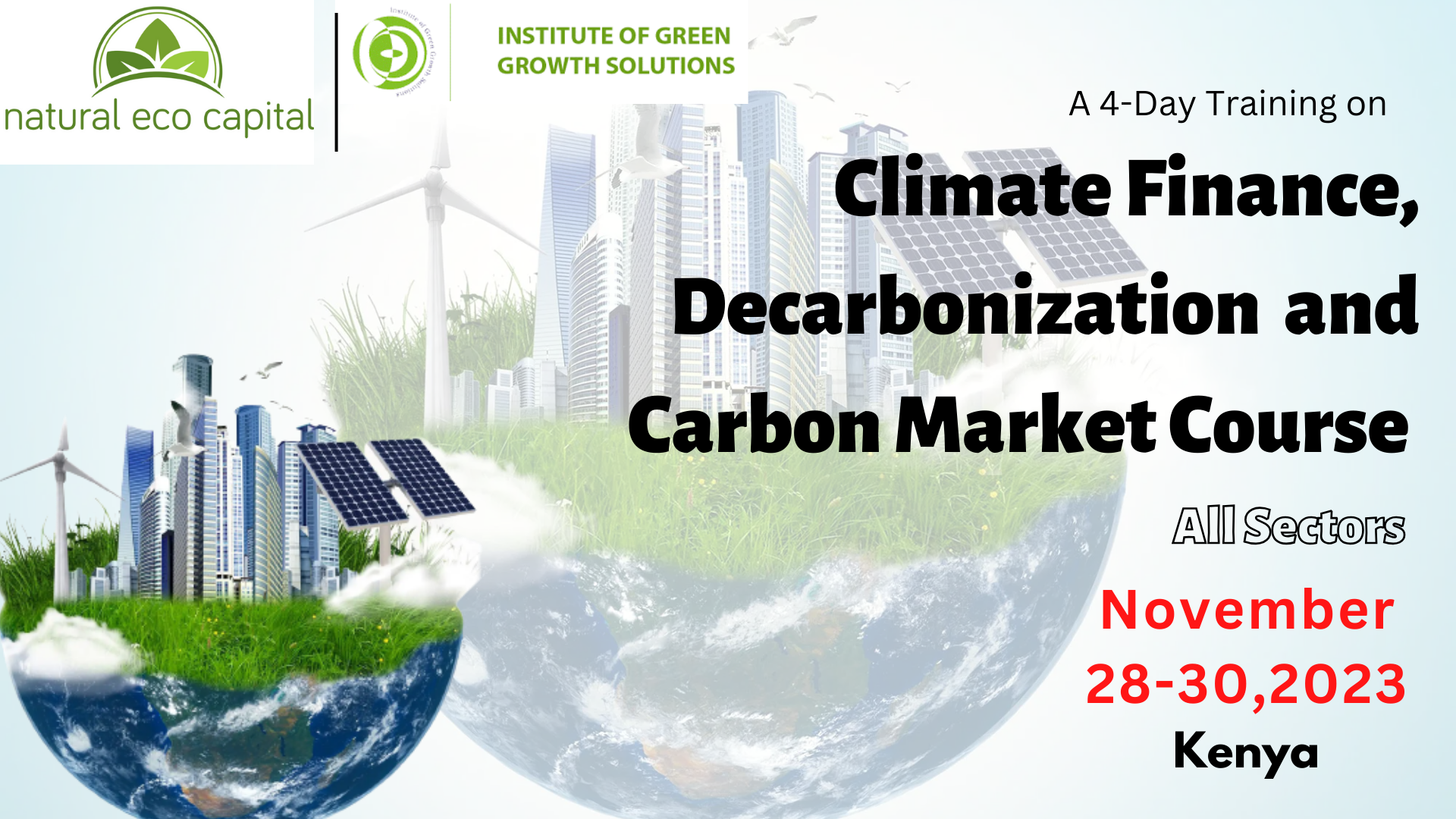Climate Finance, Decarbonization and Carbon Market Course