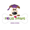 Four Paws Groom School Kent logo
