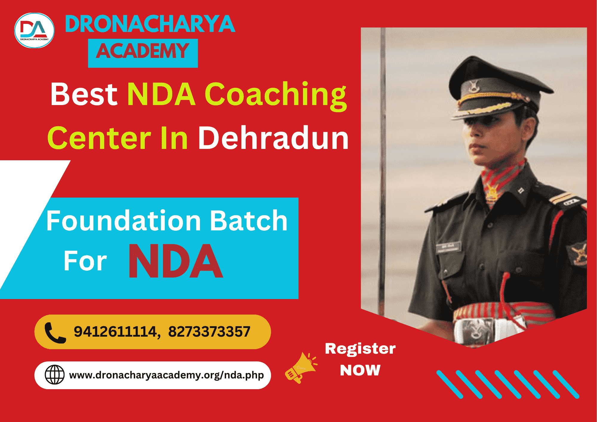 The Best NDA Coaching in Dehradun at Dronacharya Academy