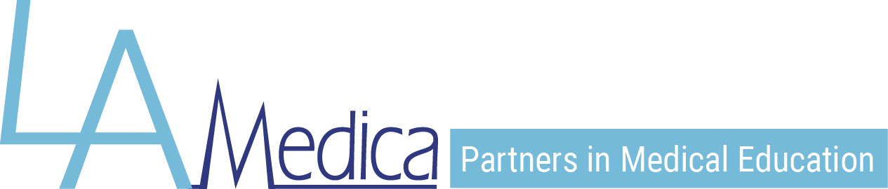 L A Medica logo