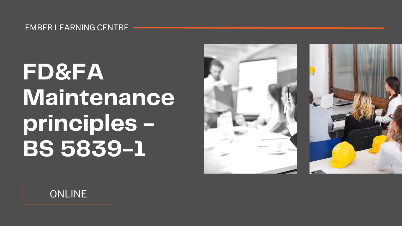C01M05 - FD&FA Maintenance principles - BS 5839-1 (online)