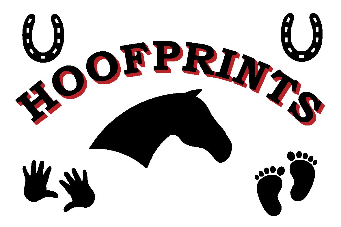 Hoofprints Riding School logo
