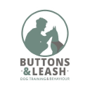 Buttons & Leash Dog Training logo