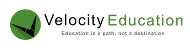 Velocity Education logo