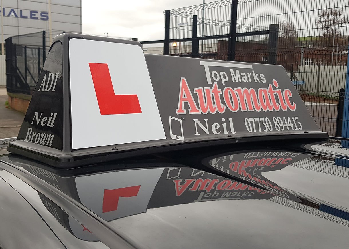 Top Marks Automatic Driving School Belfast logo