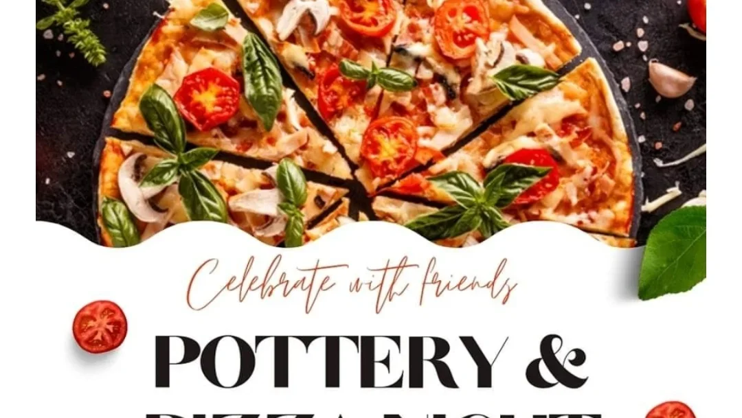 Adult Pottery Painting & Pizza Night