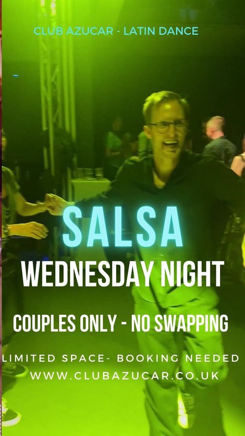 SALSA LESSON (BEGINNERS) FOR COUPLES & SINGLES IN HAMMERSMITH - CHISWICK EVERY WEDNESDAY @ 7 PM