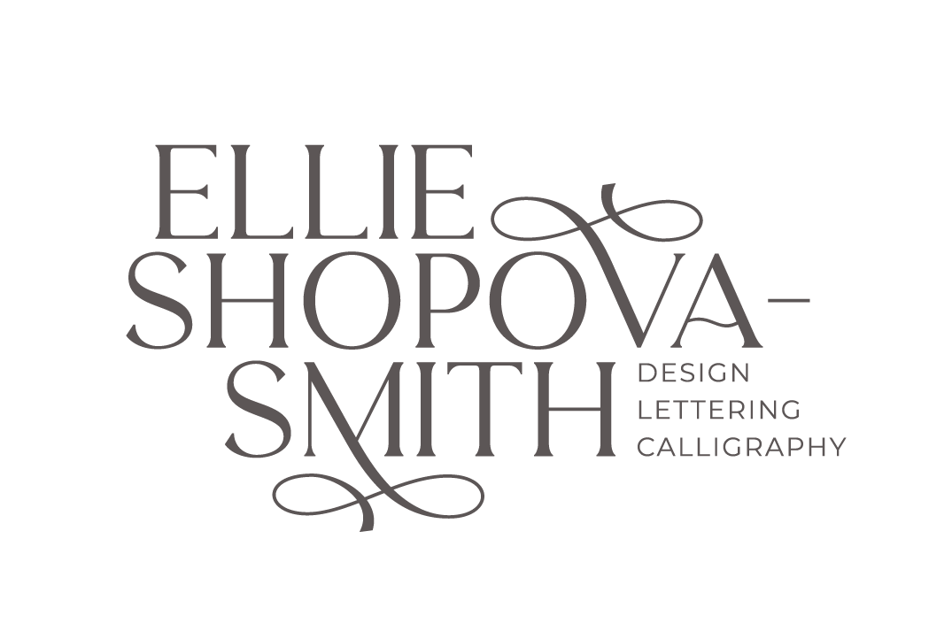 Ellie Shopova-Smith Design & Calligraphy logo