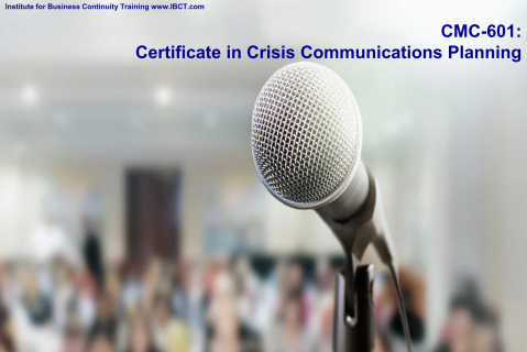 Certificate in Crisis Communications Planning