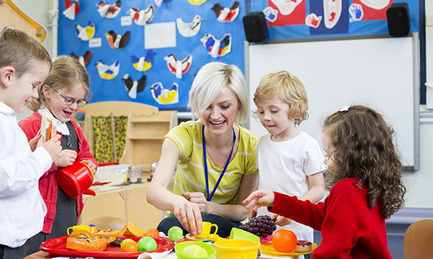 Nursery Teacher: Nursery Management Level 4