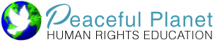Peaceful Planet Human Rights Education logo