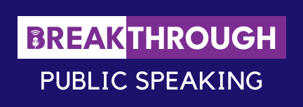 Sarina Mann, Breakthrough Public Speaking logo