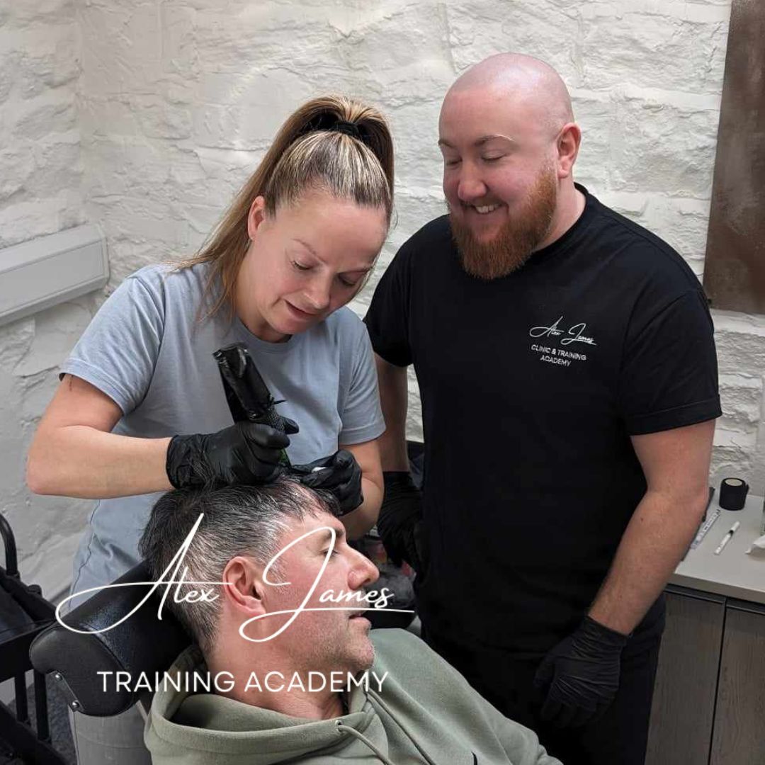 Scalp Micropigmentation Training With Full Equipment Kit