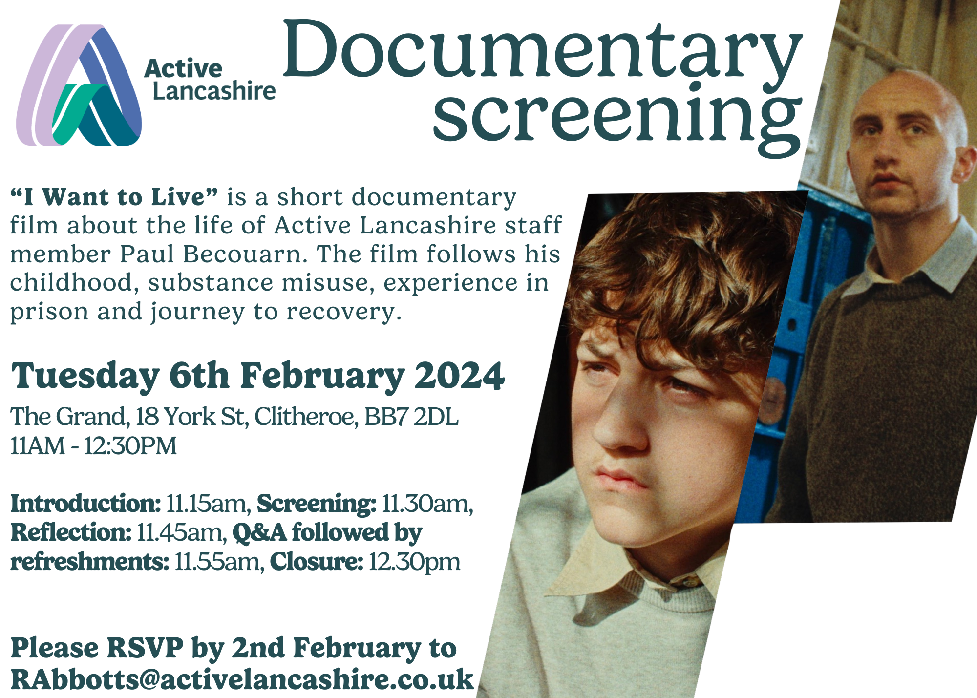 'I Want to Live' Film Screening