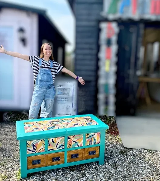 Upcycling Paint & Paper Decoupage Furniture Workshop Experience: Spend Two Days with ReVamp Boutique