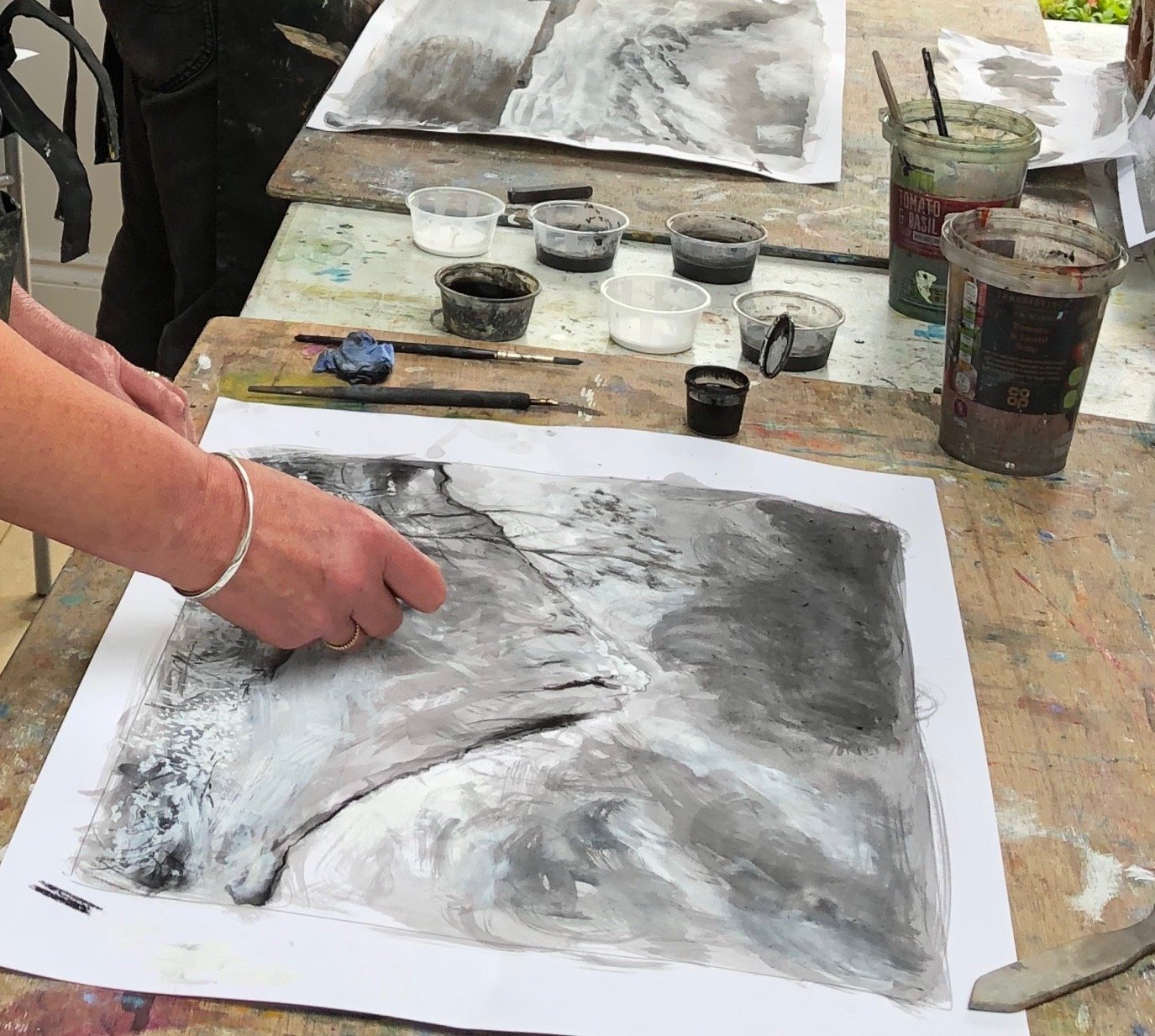 Expressive drawing Workshop with Lorna Mackay
