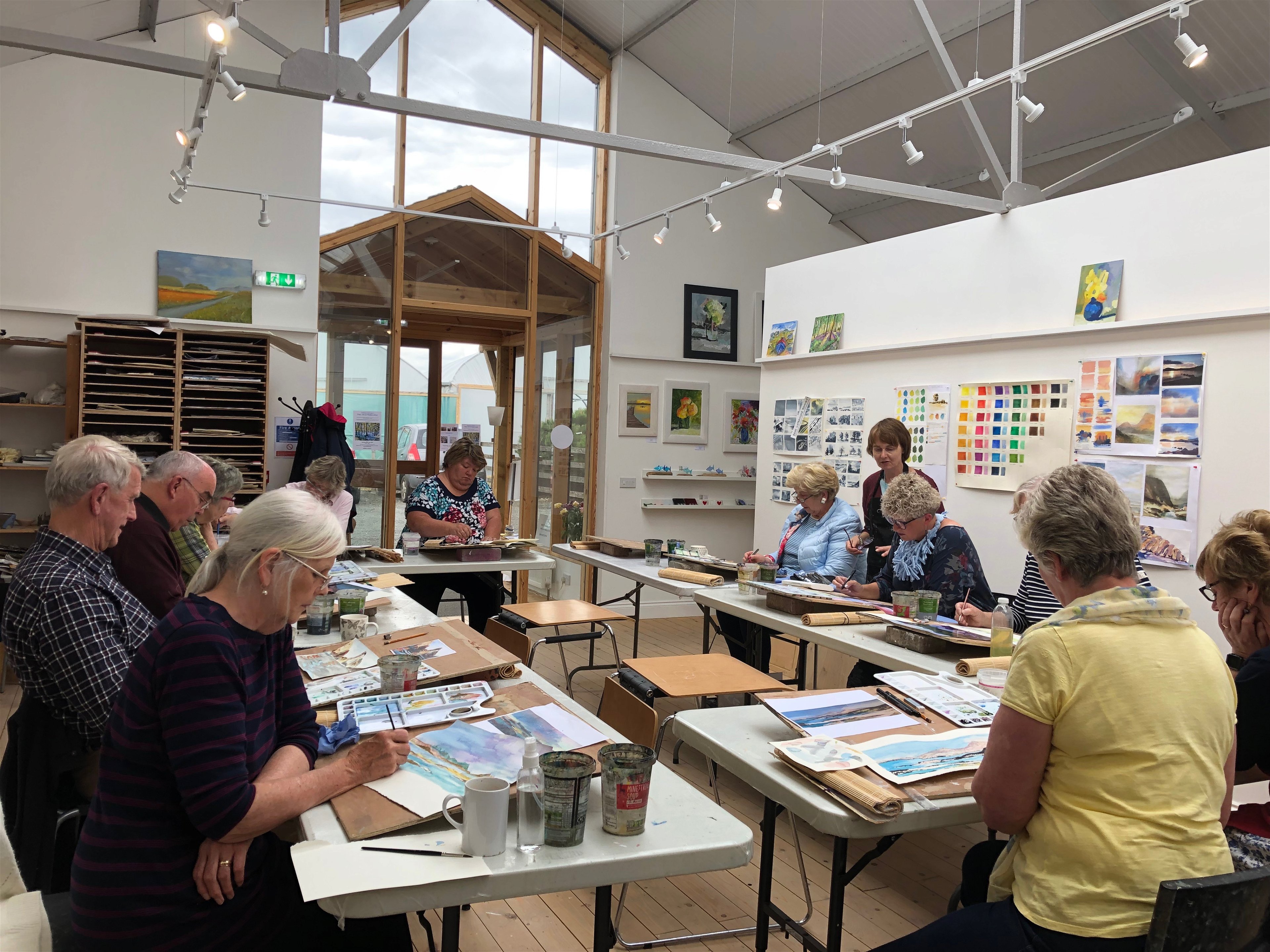 Watercolour workshops, beginners & intermediate with Frances Douglas