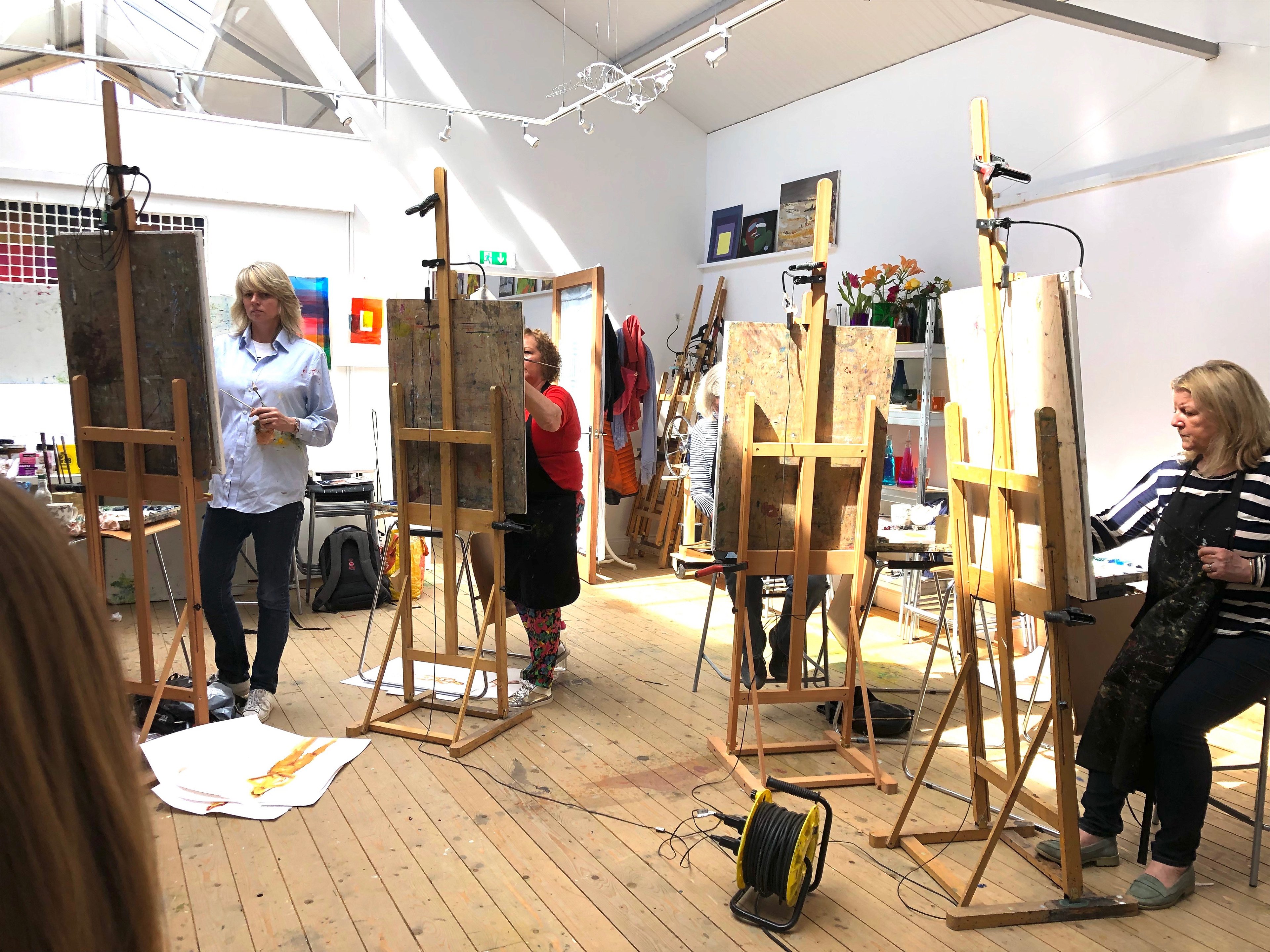 Life drawing & painting day with Ewen Duncan